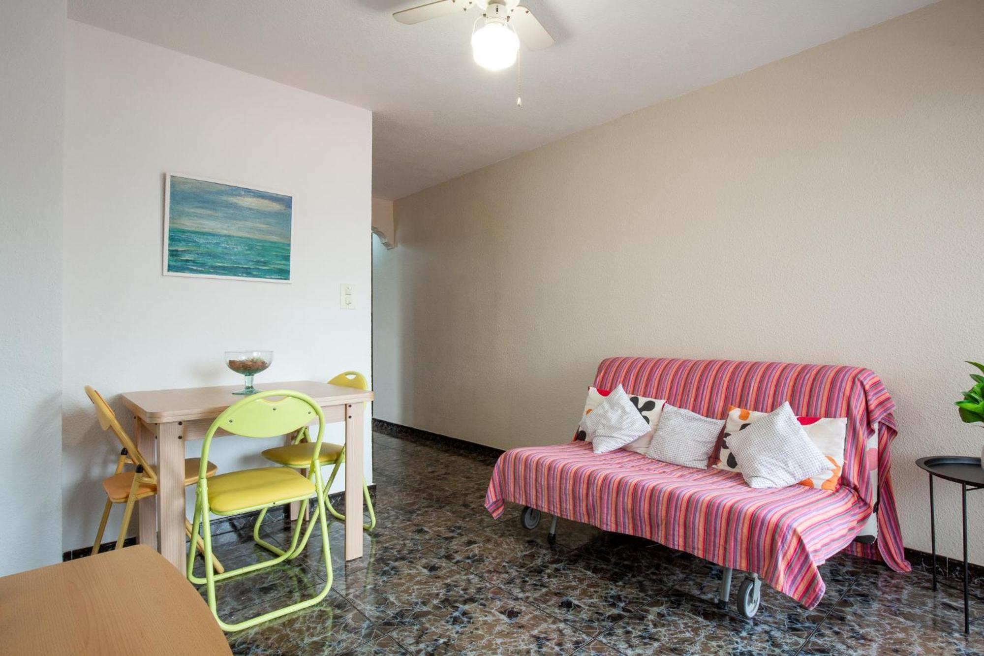 Apartamento En Complejo Residencial Con Piscina Y Garaje A 100M Del Mar Las Canteras  Екстер'єр фото
