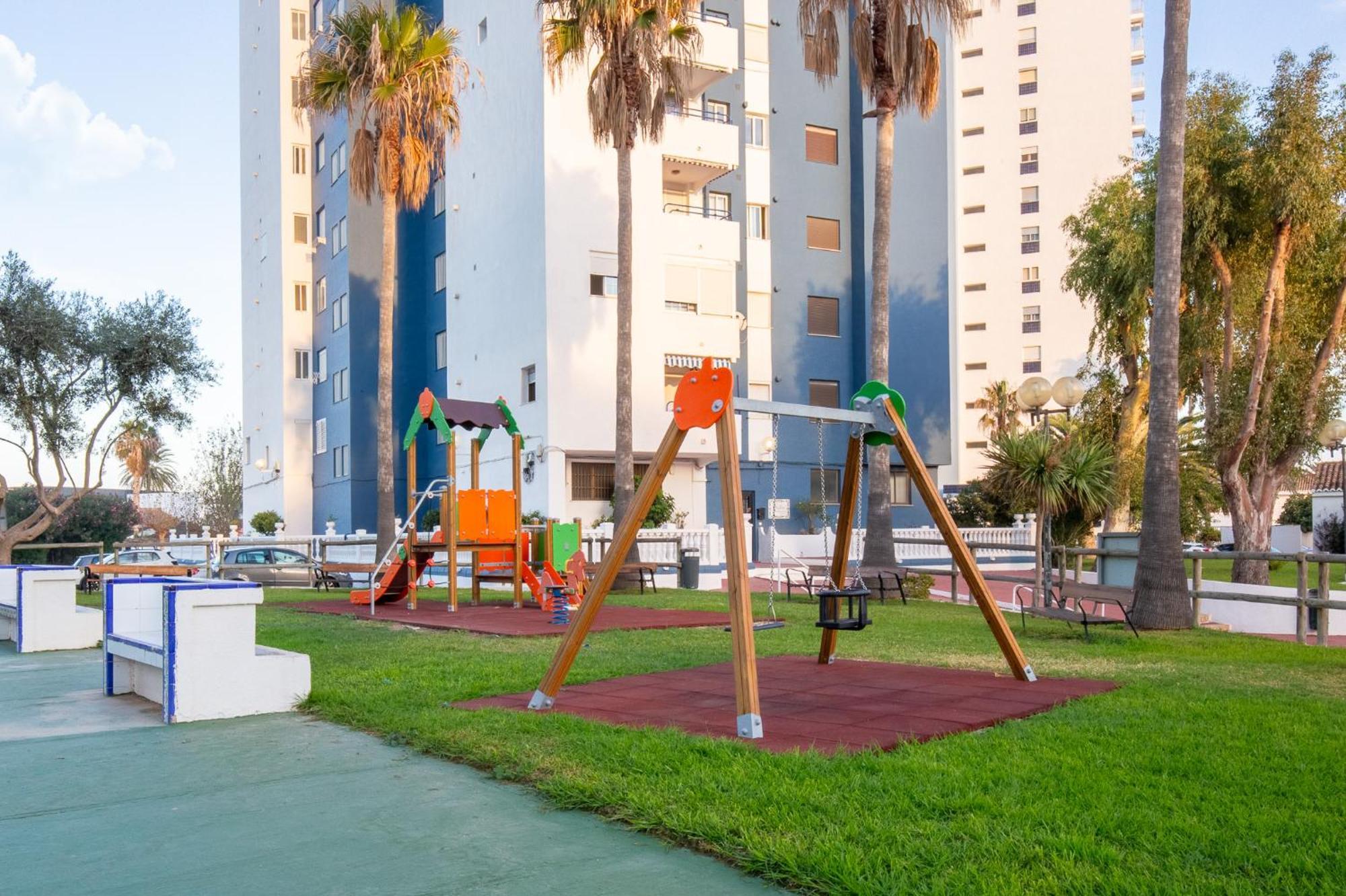 Apartamento En Complejo Residencial Con Piscina Y Garaje A 100M Del Mar Las Canteras  Екстер'єр фото